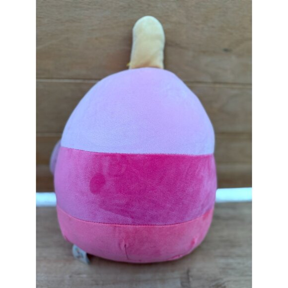 VHTF NWT Original Squishmallows Pama Strawberry Ice Cream Plush Toy 12" Pink Spr - Picture 3 of 6